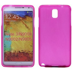 Galaxy Note 3 TPU Gel Case (Hot Pink)